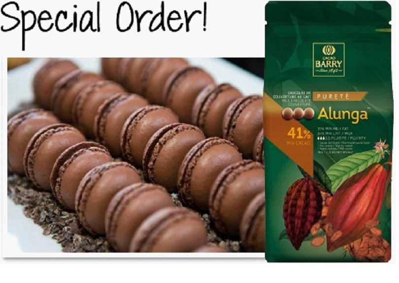 6 LB Bag 33% Cacao Milk Chocolate Pistoles - Alunga (Special Order) Purity from Nature - A slightly sweet milk chocolate