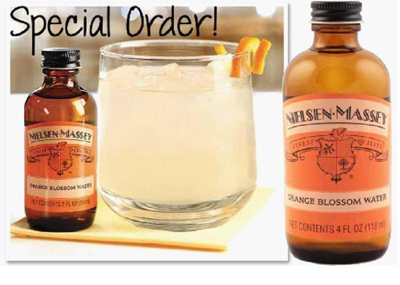 251102 Nellie & Joe's 1/1 Gallon Bottle Orange Blossom Water (Special Order) This refreshingly aromatic water, also known as the Essential Oil of Neroli, is produced by water distillation of the