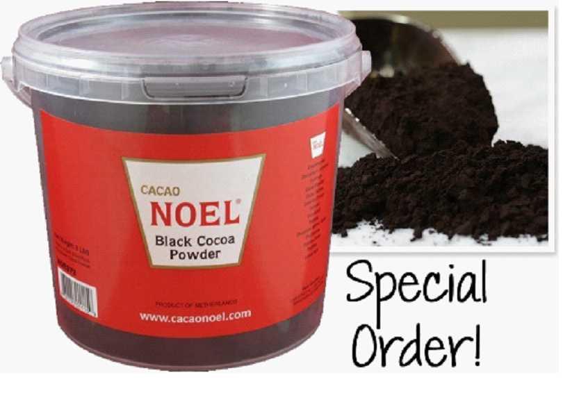 Flour, Sugar & Cocoa Baking Cocoa Black Cocoa Powder (Special Order) Specially processed cocoa powder for darkest color.