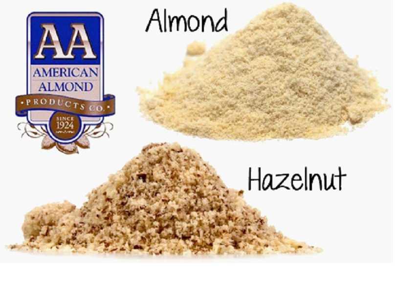 Flour, Sugar & Cocoa Flour American Almond Nut Flours Finely milled nuts are called nut flours.