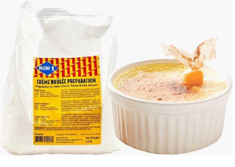 Mixes & Stabelizers Mixes & Stabilizers Creme Brulee Powder One-step powdered preparation to prepare creme brulee.