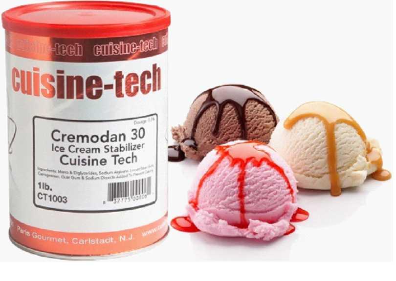 2 LB Bags Cremodan 30 Ice Cream Stabilizer & Emulsifier Hot process stabilizer and emulsifier for ice creams.