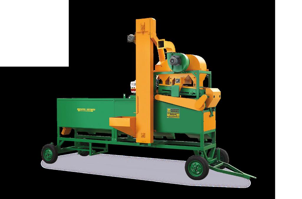 MUZAFFER KAĞITÇIOĞLU 1 TON/HOUR CAPACITY PULSES CLEANING MACHINE This machine has just been started to be manufactured especially due to the increasing demand in