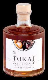 Tokaji Wine vinegar (Furmint / Muscat / Aszú) 250ml 16 144 2304 12 63 756 117 12 months