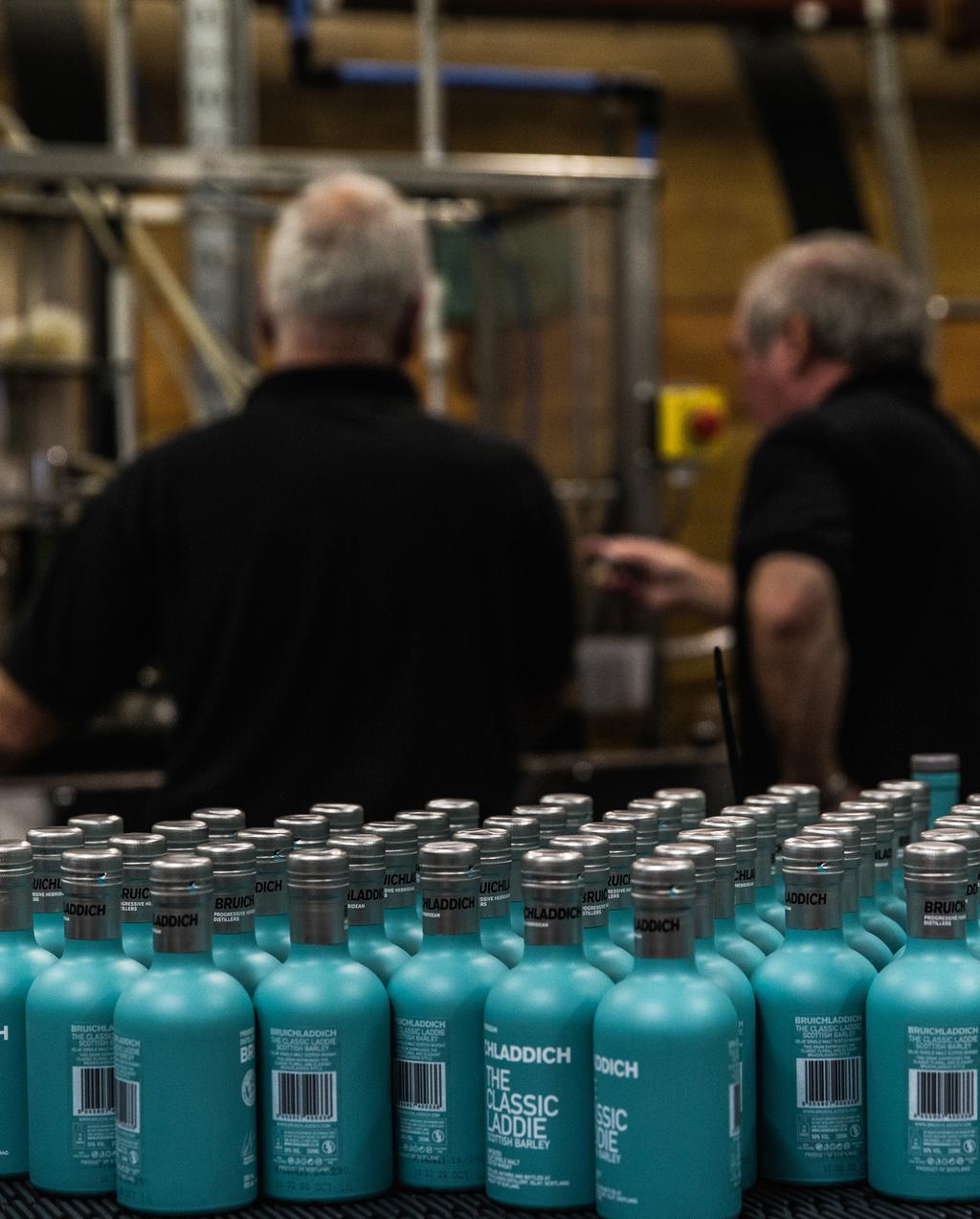 TRANSPARENCY IS APPARENT EVERYWHERE HERE AT BRUICHLADDICH.