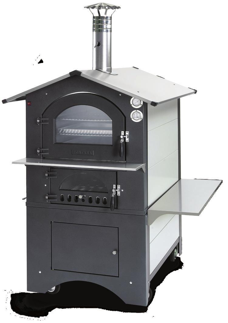 Fontana invented the dual-chambered oven over 40 years ago, combining beautiful Italian design with versatility and functionality.