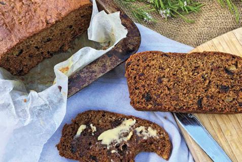 12 1½ HOURS Fabulous Fruit Loaf This Fabulous Fruit Loaf is great for lunches and snacks and keeps in an airtight tin for up to 2 weeks or can be frozen.