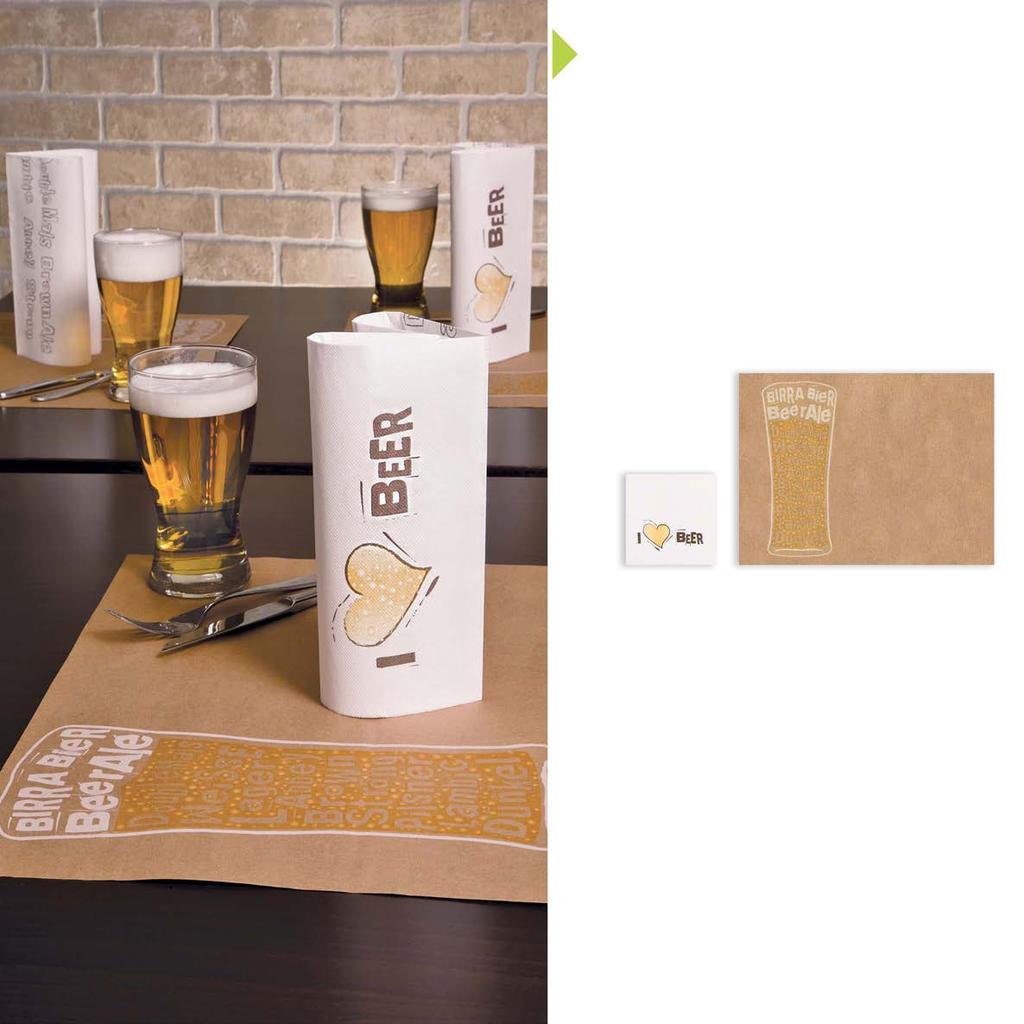 Multisoft - Rustico Beer AW40M-684 40x40 Napkin