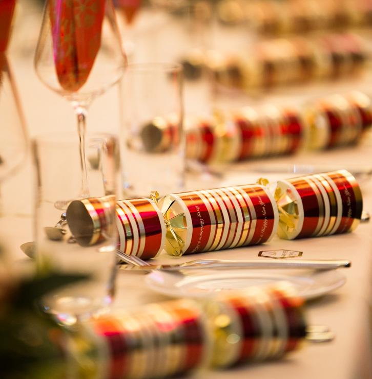 CHRISTMAS PARTY PACKAGES 2018 Package One Build a Package Available at Park End Street or Egrove Park A three-course dinner in our Pyramid dining room which can be booked for between 40 to 250 guests