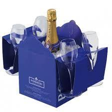 00 POMMERY BLUE SKY GIFT PACK WITH 2 GLASSES 75CL
