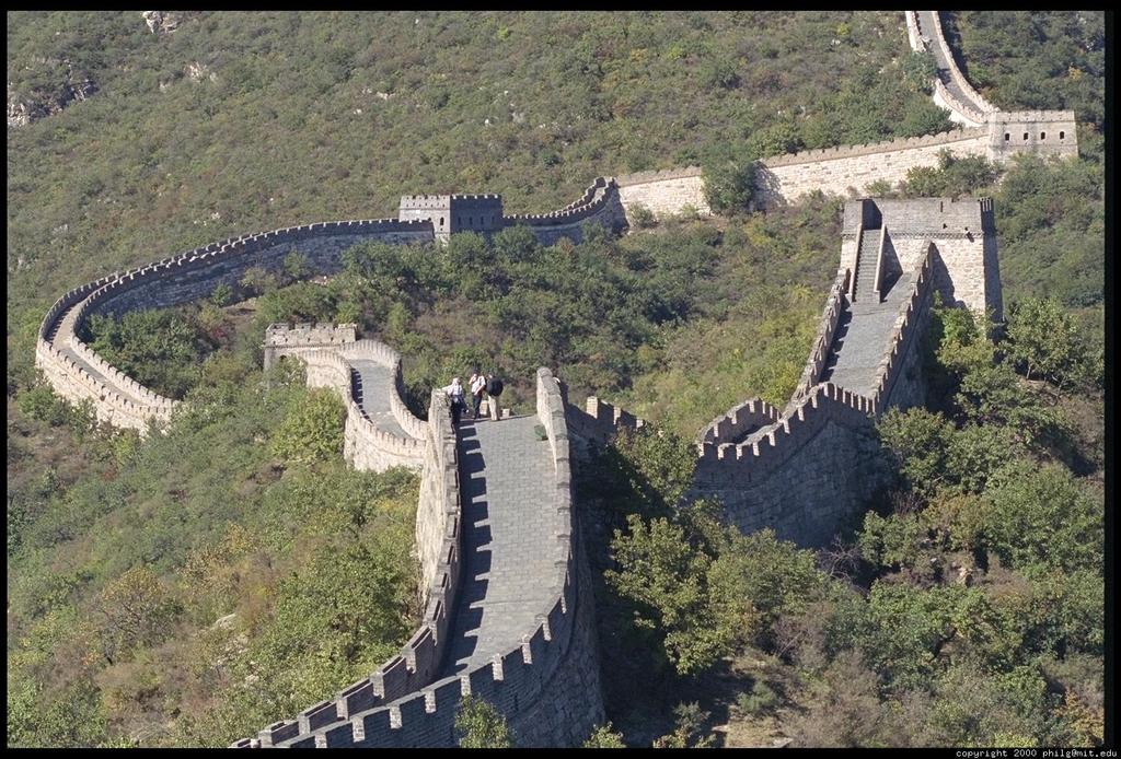 The Great Wall of China was