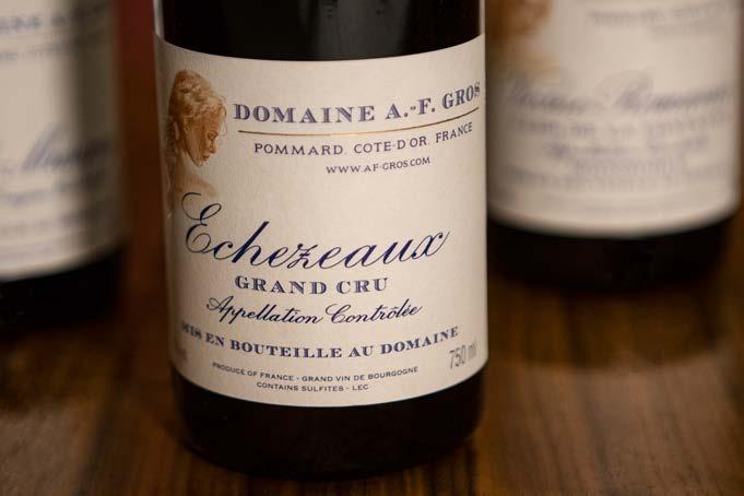ECHEZEAUX GRAND CRU 595.00 per 3 Bottles in Bond (Very Limited) The Gros parcel of Echezeaux is one of the finest in the appellation, planted with 90 year old vines.