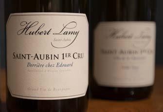 DOMAINE HUBERT LAMY ST AUBIN Olivier Lamy is one of the most respected and well-liked growers in the Côte d Or; a real winemaker s winemaker.
