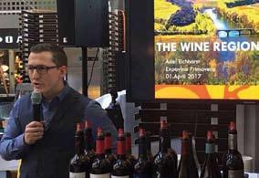 . Swiss market maintains interest in Rioja Participating in the Expovina fair and a premium wine tasting for the trade press were among the most outstanding promotional actions scheduled in 201