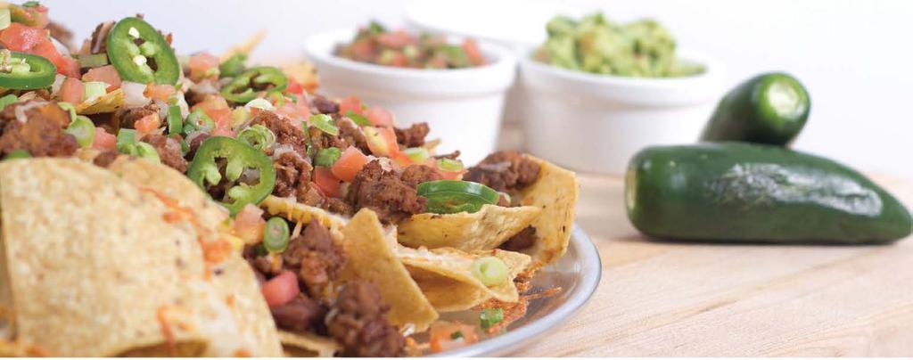 Garden Cut Chorizo Nachos INGREDIENTS: Garden Cut Pico De Gallo 1 pound Mexican chorizo, casing removed 1 (15 oz.) can pinto beans, drained and rinsed 2 cups shredded Monterey jack cheese ½tsp.