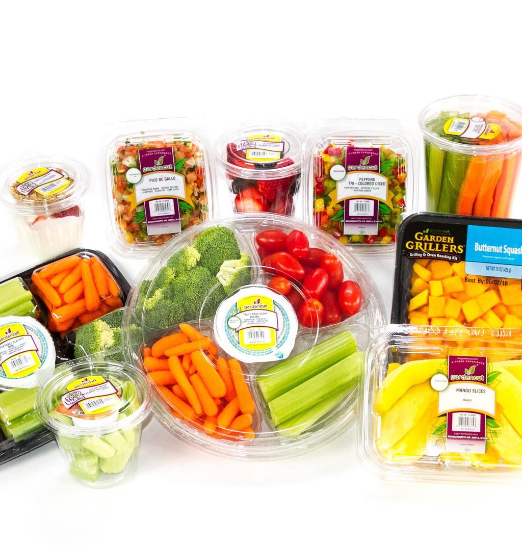 - 28 - Garden Cut is your access to ultra-convenient and deliciously healthy solutions for fresh-cut produce.