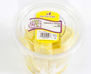 FRESH FRUITS CUPS CUPS Cantaloupe Chunks Item #: 17445 UPC: 053495095013 Mango Chunks Item #: 17459 UPC: 053495988230 Fruit
