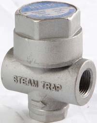 Steam Trap Safety Relief Pressure & Primary Strainer Others Steam Trap Steam traps are automatic valves that release condensed steam (condensate) from a steam space while preventing the