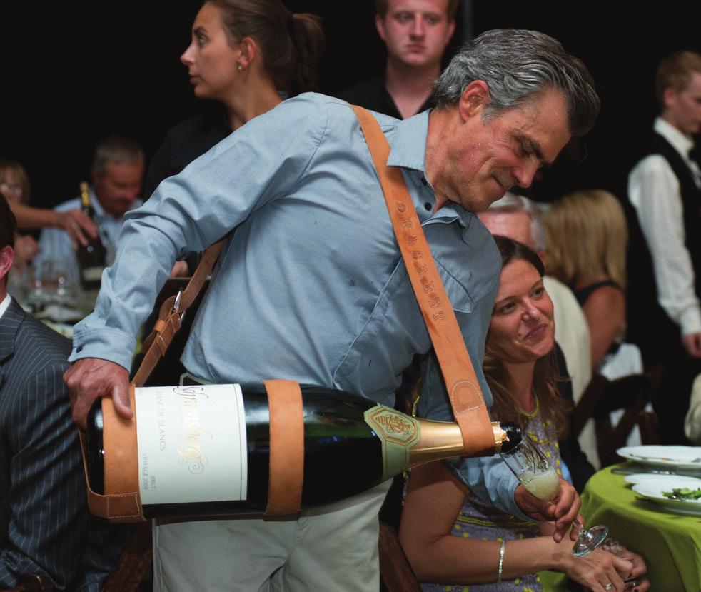 WINE AUCTION EVENTS BUBBLY SPONSOR WHEN: Friday, July 19 & Saturday, July 20 DESCRIPTION: As guests arrive at the Auction Gala they are greeted with a glass of bubbly.
