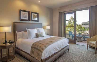 Surrounded by vineyards, the Inn offers stylish interiors and upscale amenities, including: