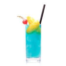 .... LONG ISLAND Rum Triple Sec Sweet & Sour Fill Up di Coca Cola Decorazione Fettina di Limone.