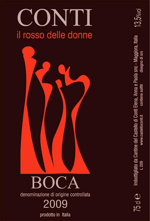 WINE 1 GENERAL INFORMATION BOCA DOC 2012 il rosso delle donne Appellation D.O.C. Boca il rosso delle donne 2012 Cepage/Uvaggio Nebbiolo: 75% - Vespolina:20% - Rare grapes: 5% % Alcohol by volume 0.