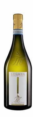 LUGANA BENEDICTUS This wine is obtained exclusively by the selection of the Turbiana grapes, chosen from the mature one, that follow a light