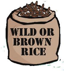 Switching to Brown Rice and Wild Rice instead of White Rice Module 7 Half of the grains you and your family eat should be whole grains.