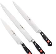 Small enough for fine cuts, it peels fruits and vegetables, hulls strawberries, deveins shrimp, scores peaches and more. cross between a paring knife and a chef s knife.