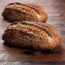 and Coonamble (Rye) and Rye FLINDERS RANGES LONG SOURDOUGH 1 KG Sourdough with an open crumb, lovely waxy texture and a deeply coloured,