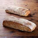SPECIALTY BREAD RUSTIC LOAF 580G A soft Italian loaf with a light crisp