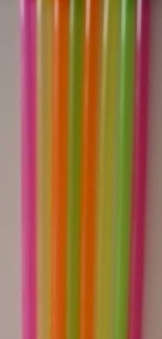 /bag 55 22 0282 20000220 Straws "Bottle", mixed colors, 400/6mm, 50