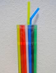 / box 26 0398 20000207 Flex straws "Big Shake", mixed