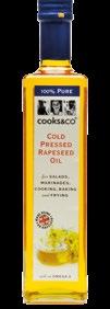 Speciality Oils NATURAL COLD PRESSED Rapeseed Oil Product Code: CC160 Weight: