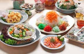 Prosperity Yu Sheng Toss to a prosperous Lunar New Year with Goodwood Park Hotel s popular varieties of Yu Sheng that are served with refreshing julienne vegetables such as white turnips, carrots,