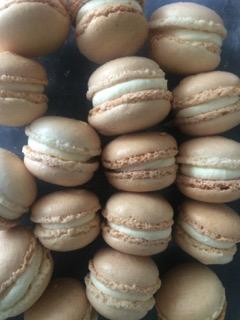 Macarons Our macarons (GF) Light and dainty, with a crisp shell and soft yielding