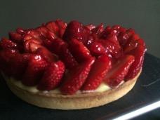 Tarts Our strawberry tart Strawberries on a diplomate