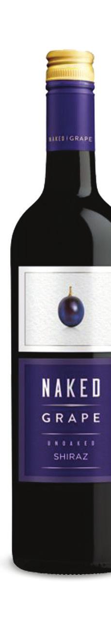 Red Wine SHIRAZ Naked Grape, Canada Bold, jammy wine with rich blackberry and dark cherry flavours 6oz $6. 95 9oz $9.