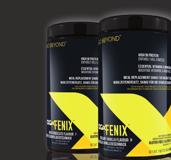your weight loss goals FENIX, mixed with skimmed milk, will provide you