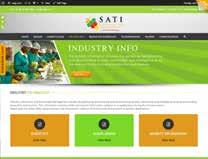 The new sections include: About SATI Market Access Industry Info Research and Technology Transformation and Training Communications New service offerings include Monthly Reports, Price