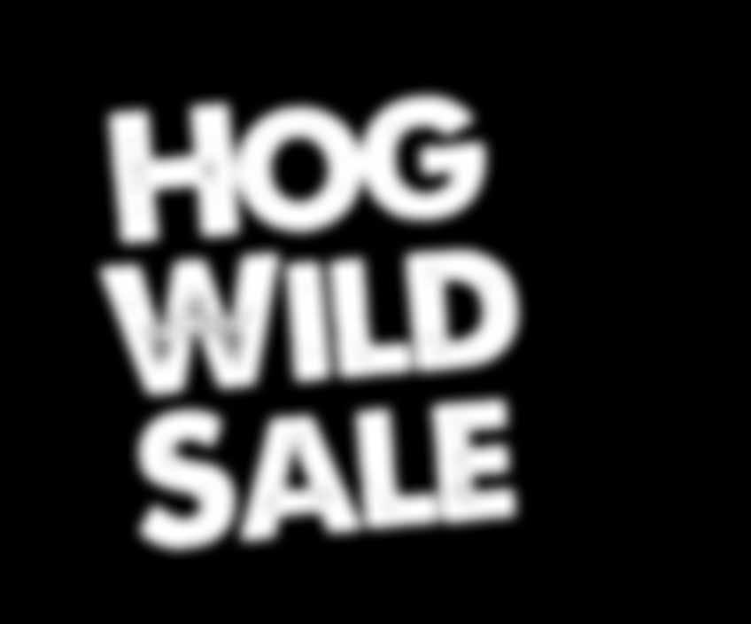 Hog Wild Sale