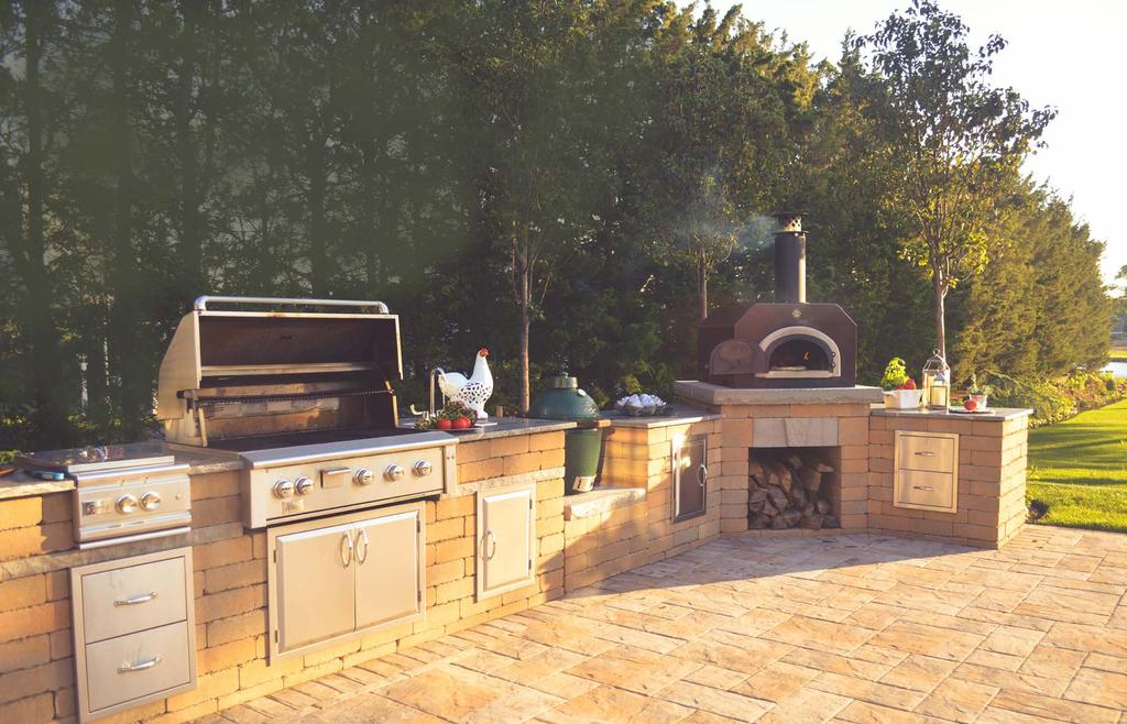 Take the cooking outside! Nicolock offers delicious options for your inner chef.