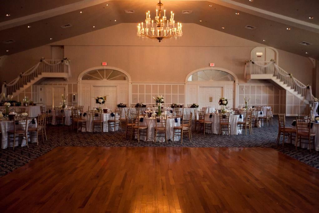 Pensacola Bay. Mustin Beach Club Event Spaces: Ballroom $1500 Room Rental Accommodates 300 guests* Our elegant ballroom is the perfect backdrop for an elegant affair.