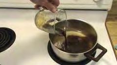 the drippings using a big spoon