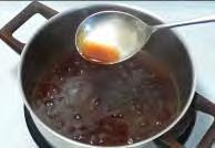 The corn starch will thicken the gravy as it cooks as shown in