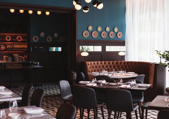 Tucked away and overlooking Downtown Manhattan, groups here can enjoy a prix-fixe menu in our banquette for up to 16 or an intimate meal in our private dining room for up to 12.