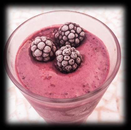 Fruit Protein Smoothie 1 cup of almond milk Single 30g scoop of vanilla protein powder 1/2 large banana 1 cup of