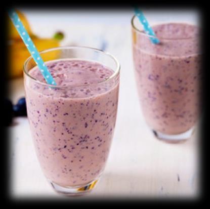 Lunch 300 Calories Banana Protein Smoothie 1 scoop (30g) of vanilla protein 1 large banana 1 cup of almond milk 1/2 cup of blueberries Combine all