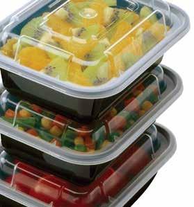 Newspring Polypropylene (PP) Containers The Newspring Microwaveable containers are offered in square, rectangular, round and oval.