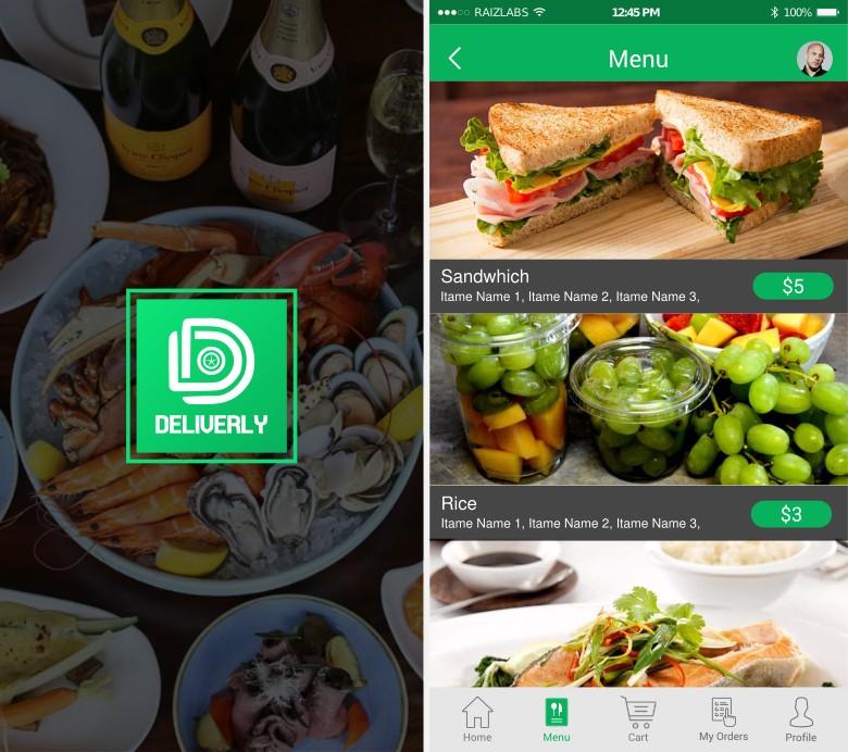 3.2.8. Deliverly catering (2018) Delivery Cating is a platform that facilitate the users to book chef and also share the experience with their friends.
